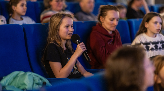 Julia Lemke zu Gast in der Kinderiflmuni 2026